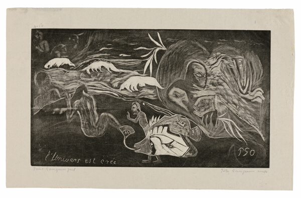 L’univers est créé (The Universe Is Being Created), from the Noa Noa Suite