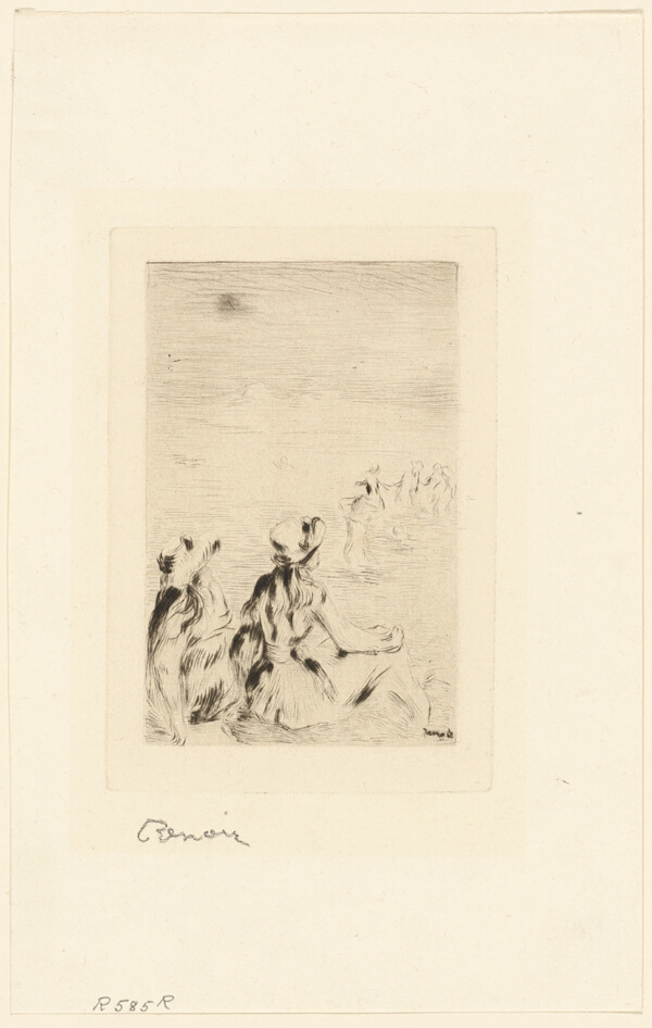 Children on the Beach, Berneval
