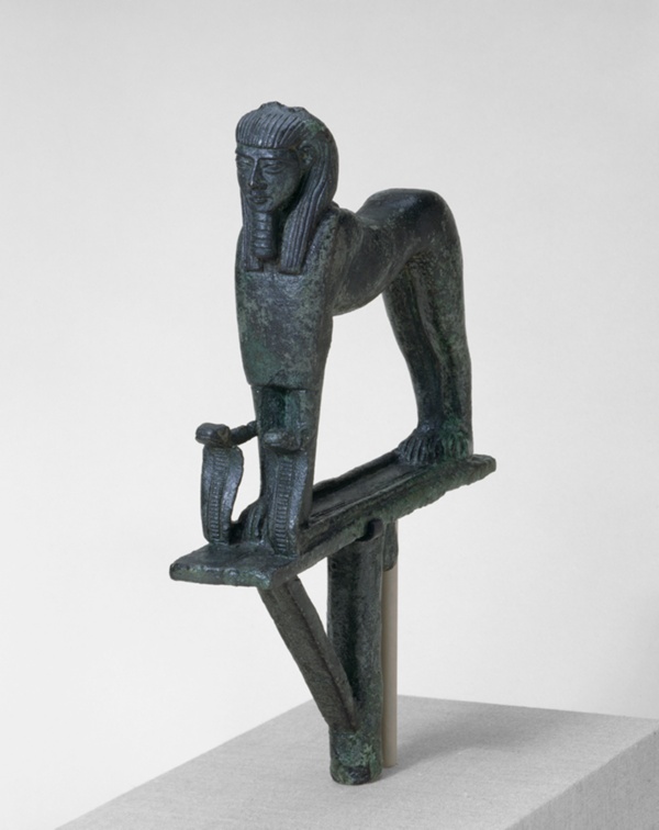 Statuette of a Sphinx from a Barque Standard