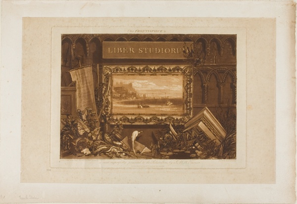 The Frontispiece to Liber Studiorum