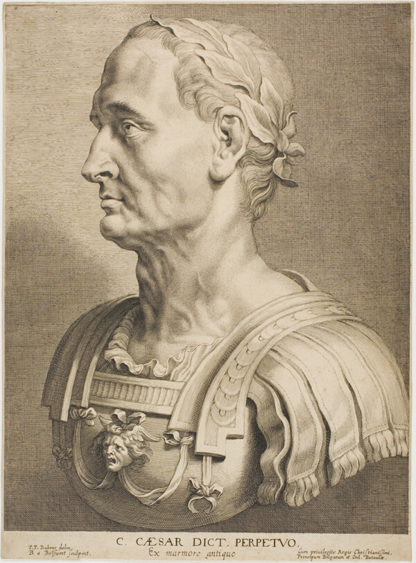 Julius Caesar, Perpetual Dictator, from Twelve Famous Greek and Roman Men