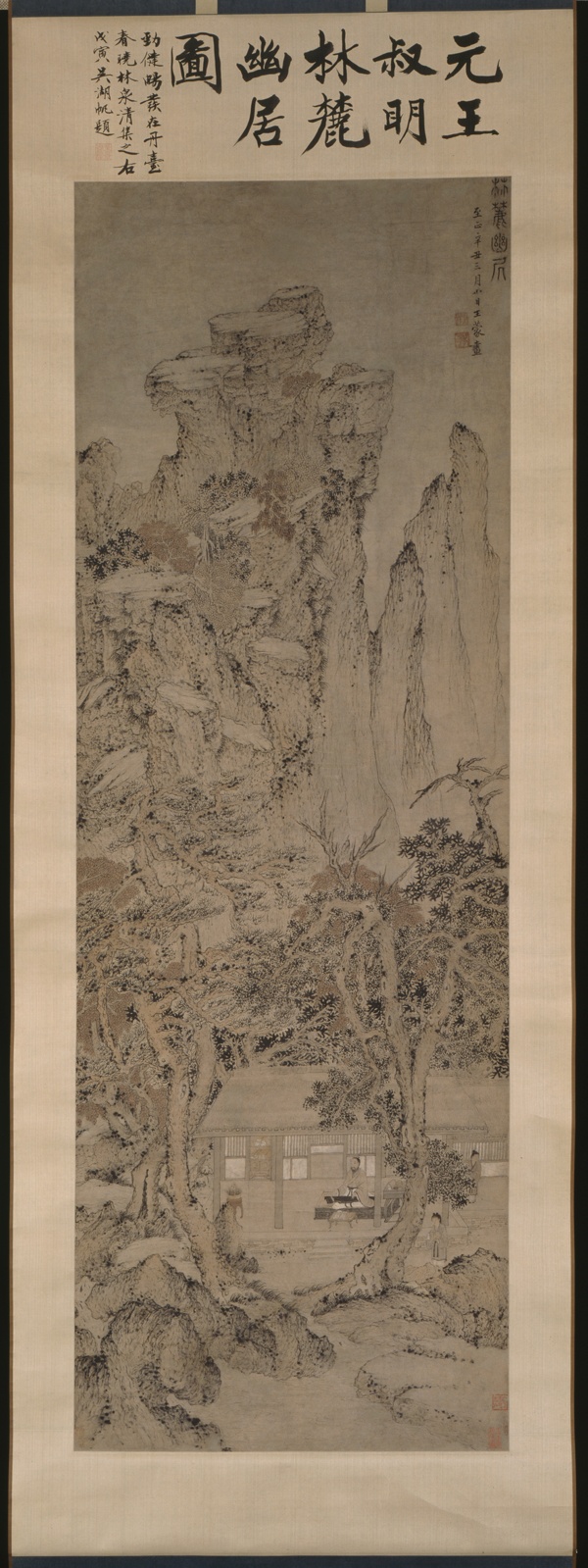 Quiet Life in a Wooded Glen 林麓幽居圖