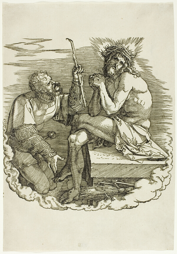 Christ, Man of Sorrows, Mocked by a Soldier, frontispiece from The Large Passion