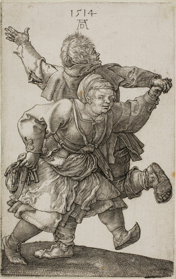 Peasant Couple Dancing