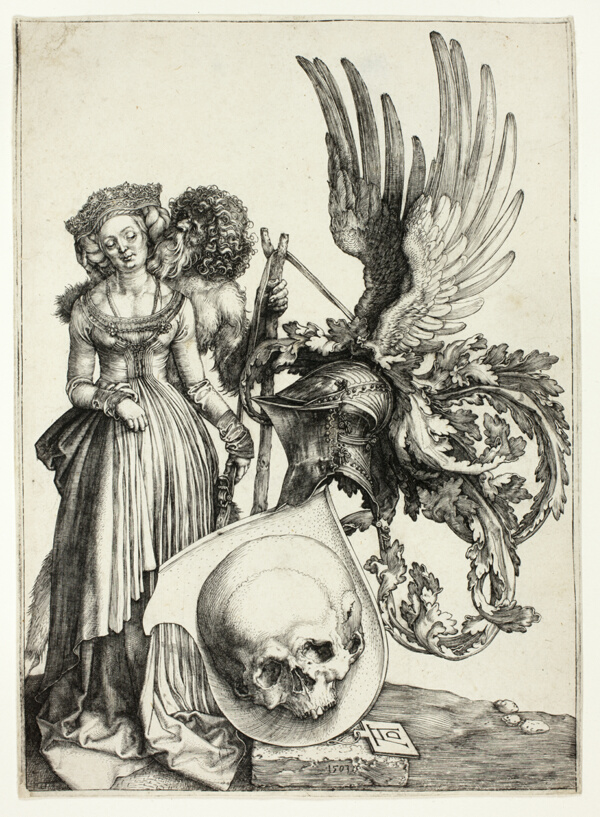 Coat of Arms with a Skull