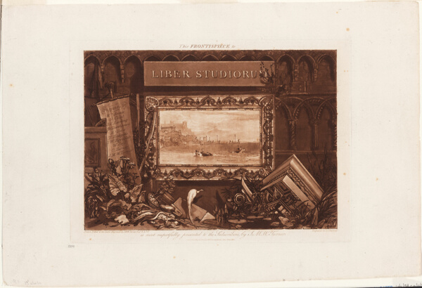 The Frontispiece to Liber Studiorum