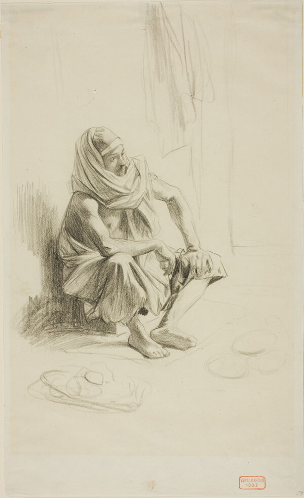 Seated Arab