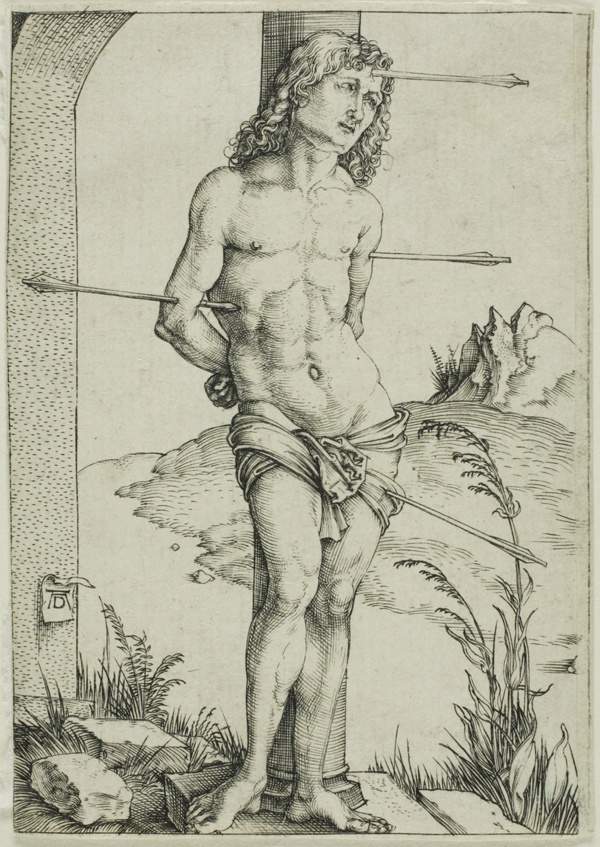 St. Sebastian Bound to the Column