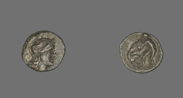 Obol (Coin) Depicting the Goddess Athena