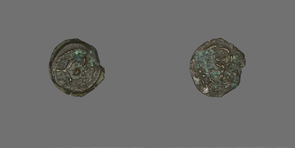 Coin Depicting a Double Cornucopia
