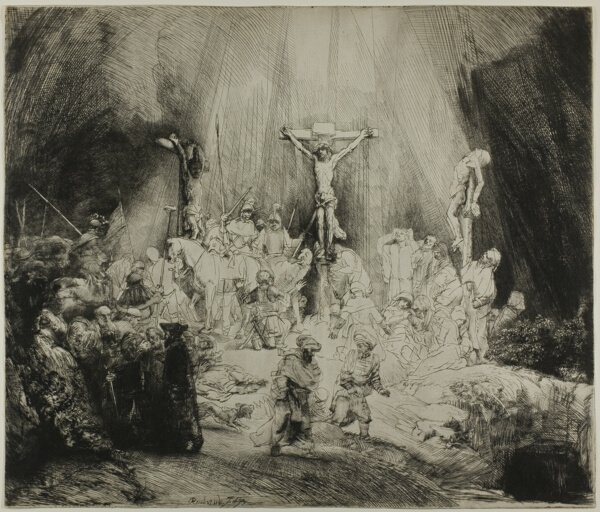 Christ Crucified between the Two Thieves: 