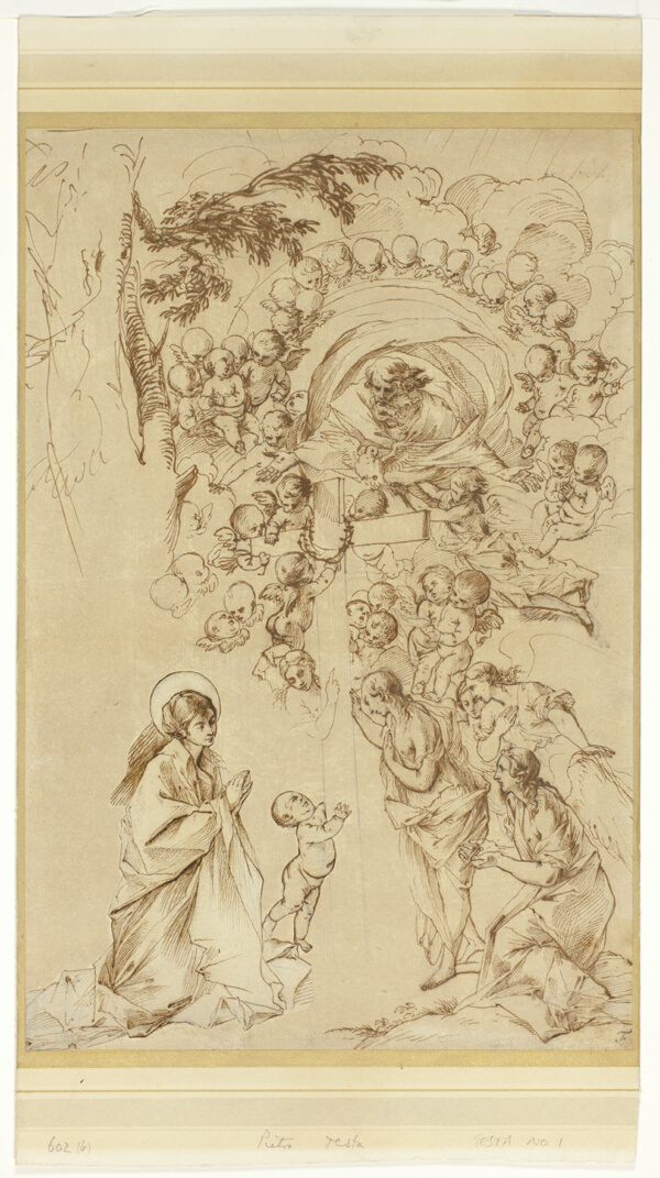 Study for 'The Dream of Saint Joseph'