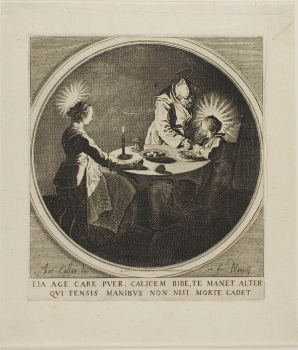 The Holy Family at Table