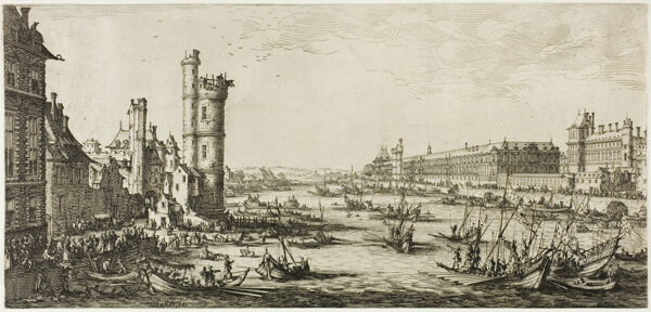 View of the Louvre