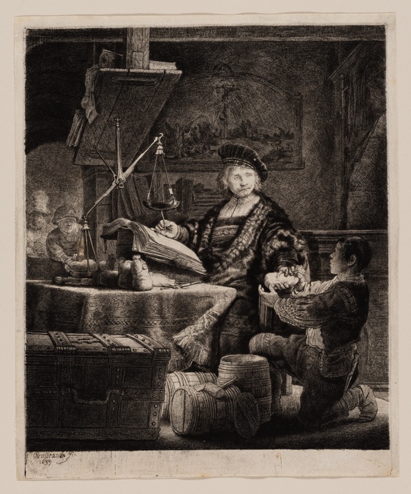 Jan Uytenbogaert, “The Goldweigher”