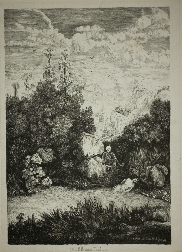 Bathing Woman and Death