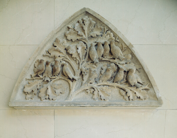 E. W. Blatchford Residence: Lunette Depicting Autumn