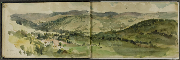 Sketchbook from the Artist's Trip to Germany