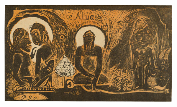 Te atua (The God), from the Noa Noa Suite