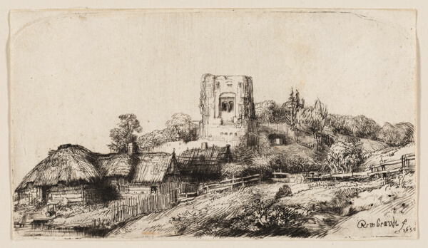 Landscape with a Square Tower