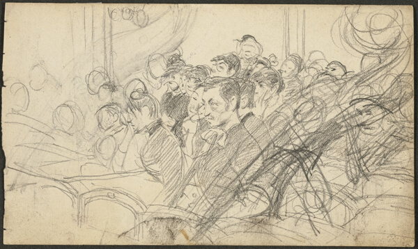 Audience at a Parisian Theatre I