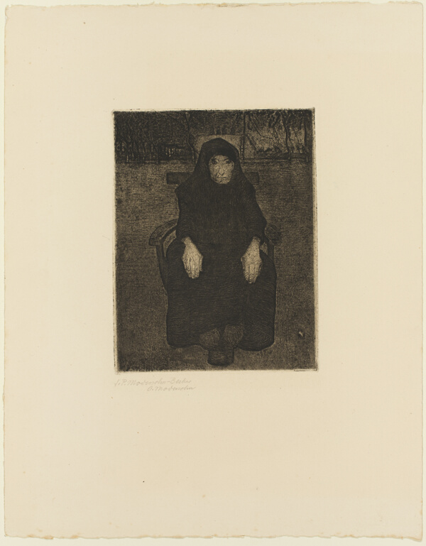 Seated Old Woman