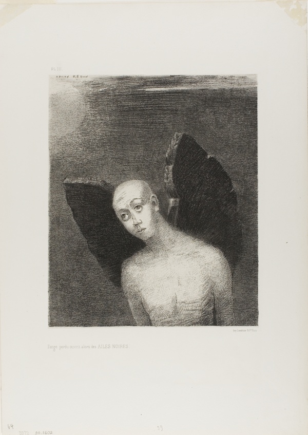 The Lost Angel Then Opened Black Wings, from Night