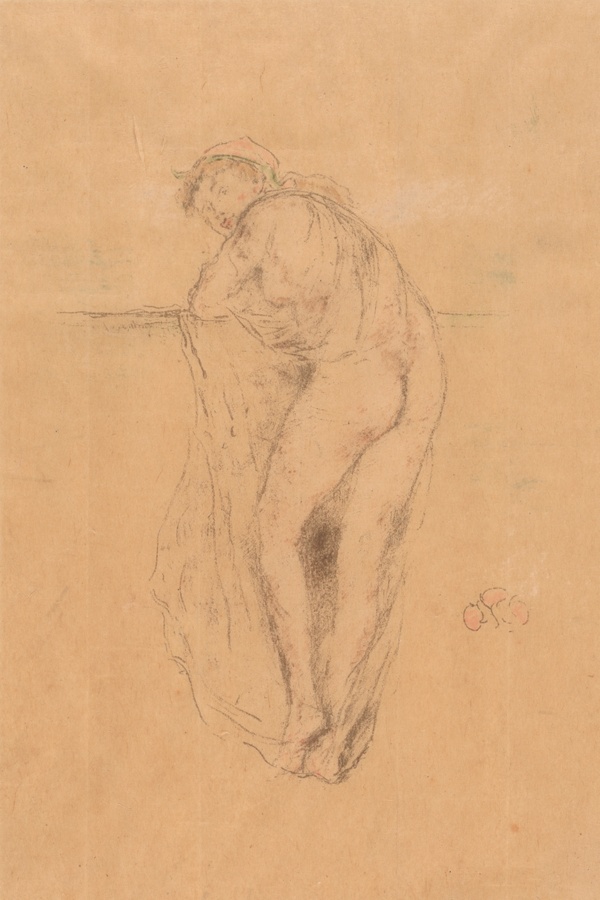 Nude Model, Back View