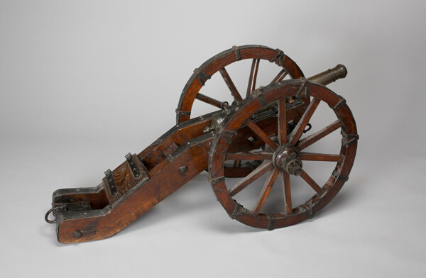 Model Field Cannon with Carriage