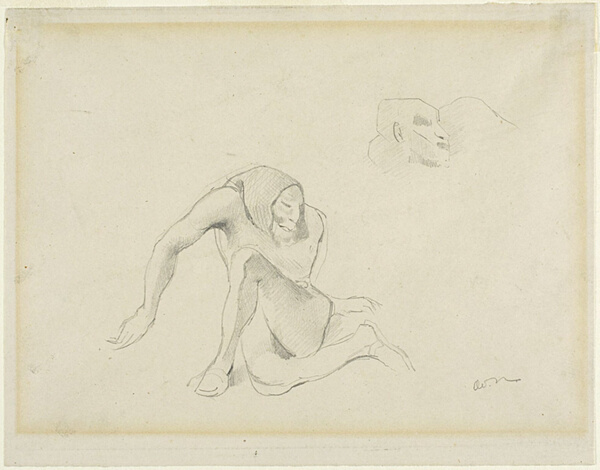 Two Grotesque Figures