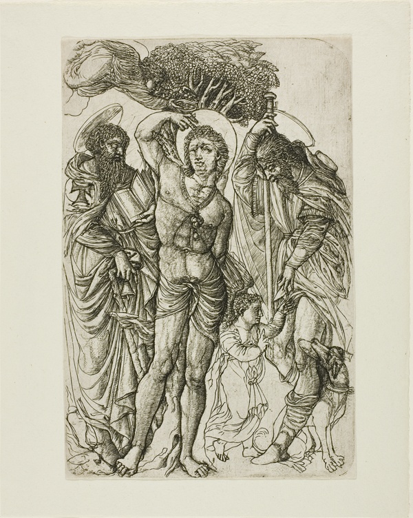 Saint Sebastian, Saint Anthony, and Saint Roch
