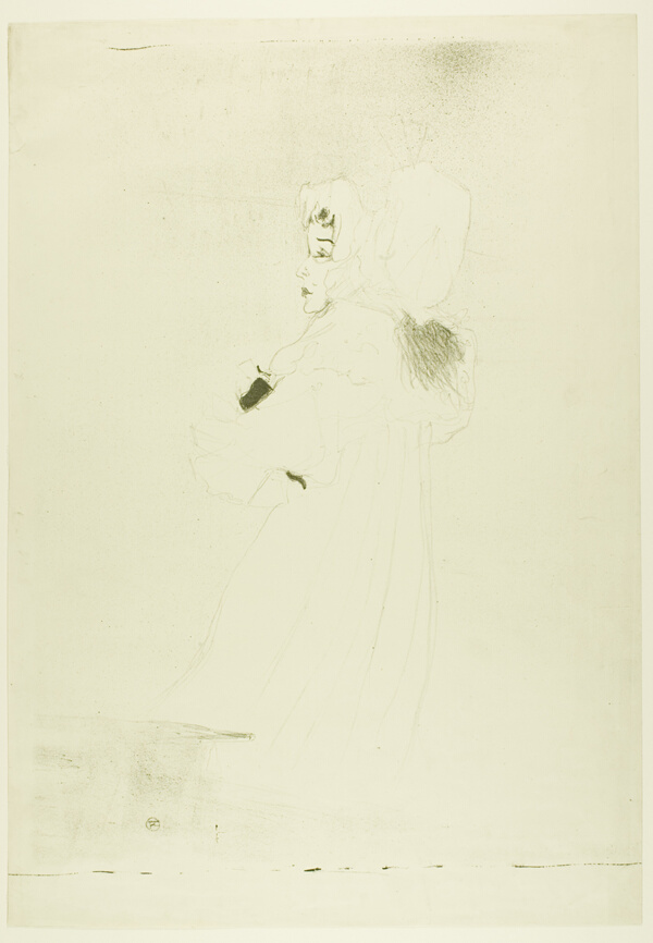 Miss May Belfort (large plate)