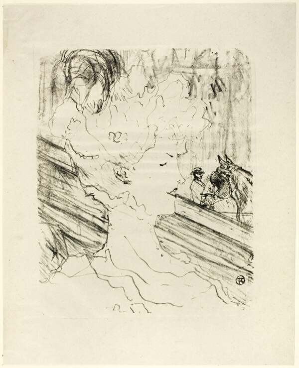 Emilienne d'Alençon, from Treize Lithographies