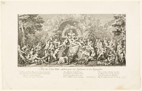 Festival of the God Pan, Celebrated by the Sylvans