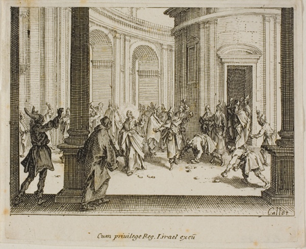 The Stoning of Jesus, from The New Testament