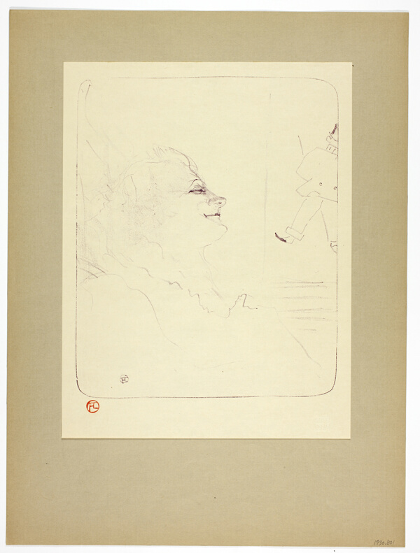 Pessima, plate three from Yvette Guilbert