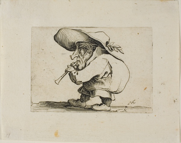 Flageolet Player, from Varie Figure Gobbi