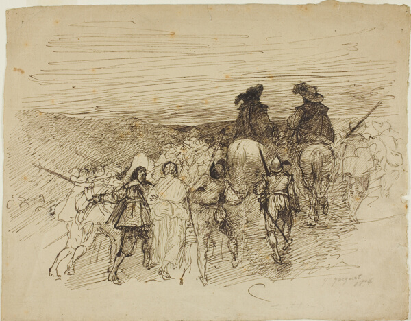 Marching Troops