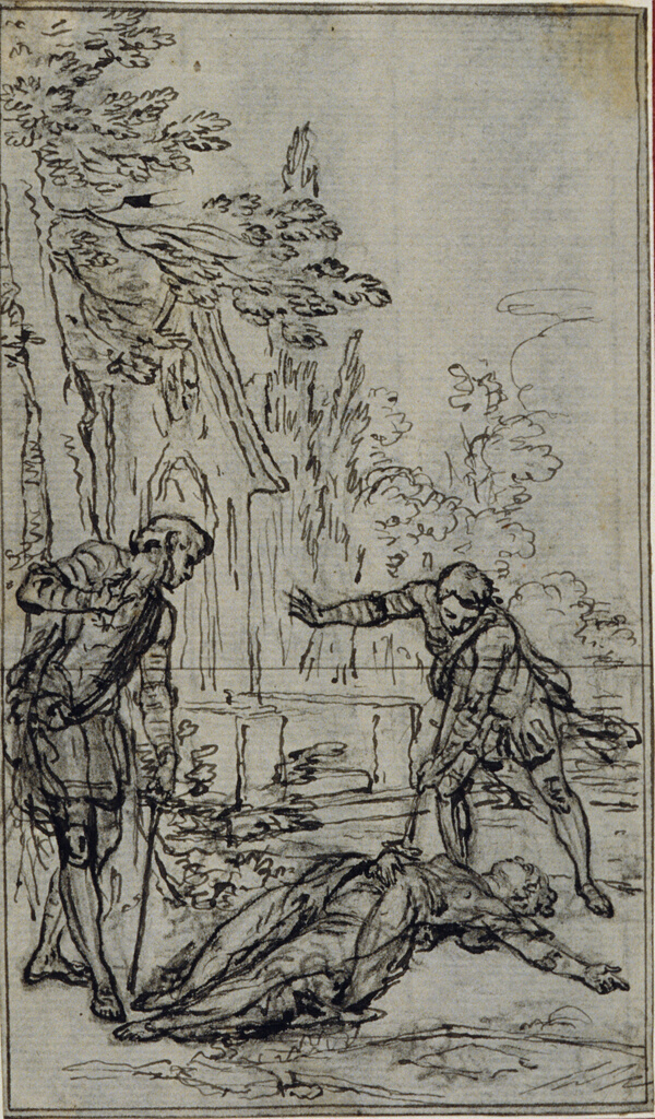 Study for Vignette in Voltaire's 