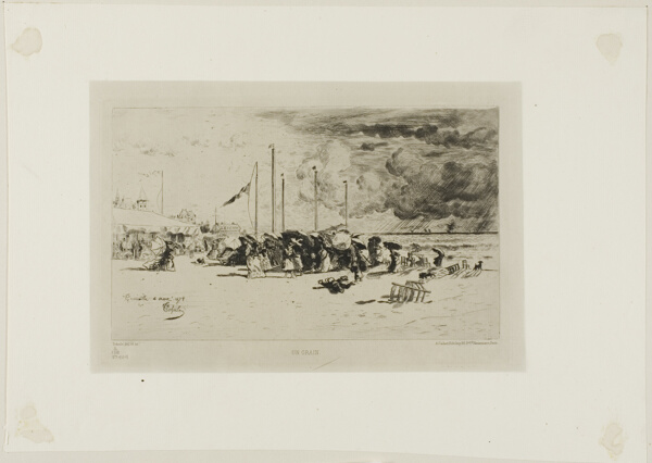 A Squall at Trouville