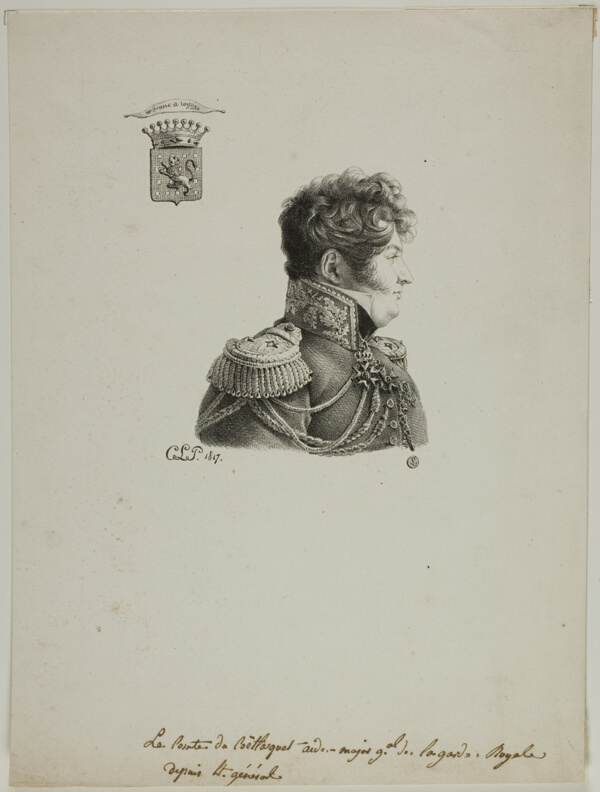 Portrait of Général Comte de Coetlosquet