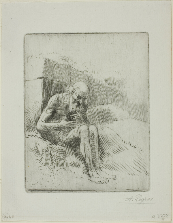 Job, second plate