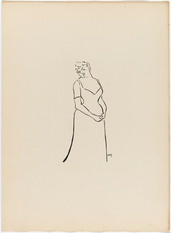 Anna Thibaud, from Le Café-Concert