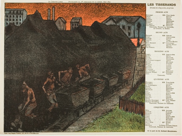 Seventh Performance: Les Tisserands, for Le Théatre Libre