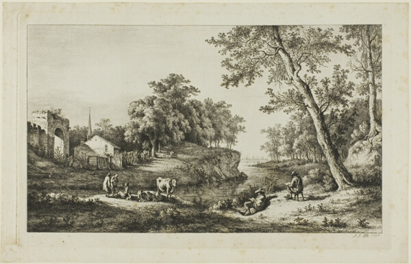 Rustic Landscape in Ambronay