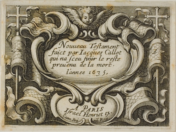 Frontispiece, from the New Testament