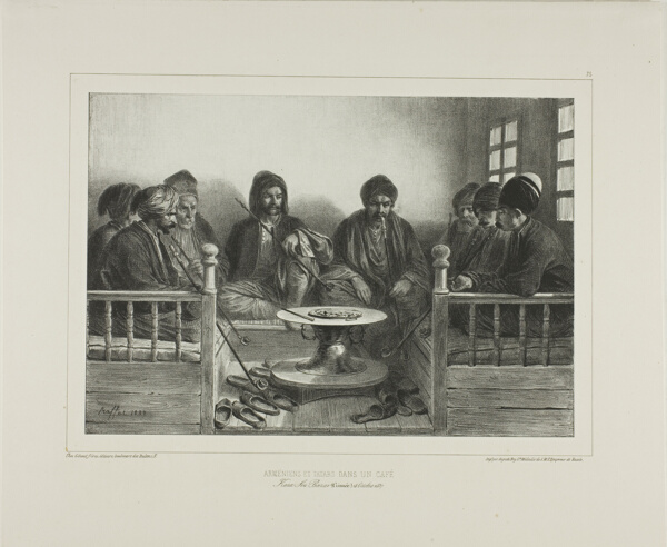 Armenians and Tartars in a Cafe
