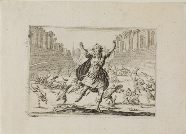 Skirmish in the Circus, from The Caprices