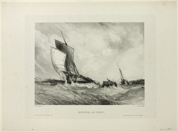 Return to Port, plate two from Six Marines