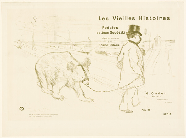 Cover and Frontispiece to Les Vieilles Histoires